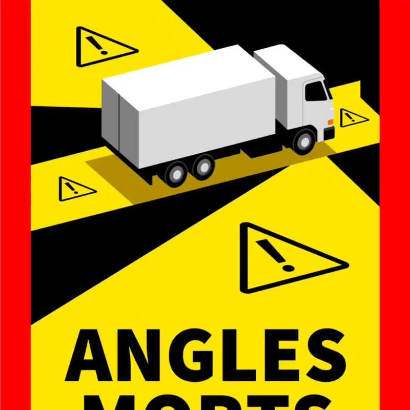 Naklejka Angels Morts martwe pole TIR / 1 sztuka